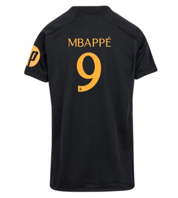 Real Madrid Kylian Mbappe #9 Tredjetröja Dam 2023-24 Kortärmad